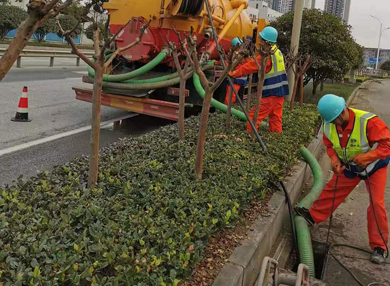 三乡镇市政管道清淤